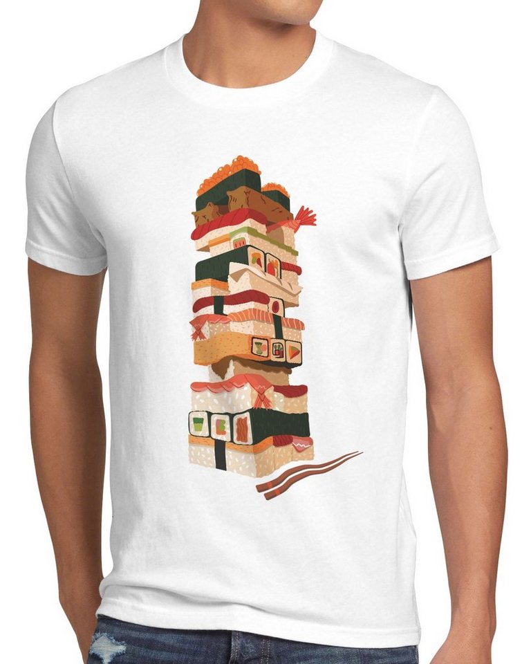 style3 T-Shirt Sushi Tower japan japanisch spiel style3 T-Shirt Sushi Tower japan japanisch spiel von style3