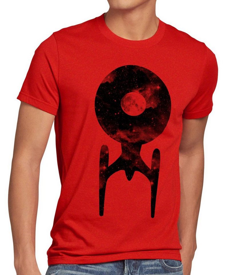 style3 Print-Shirt Herren T-Shirt Trek Raumschiff trekkie star uss enterprise trekkie ncc-1701-d von style3