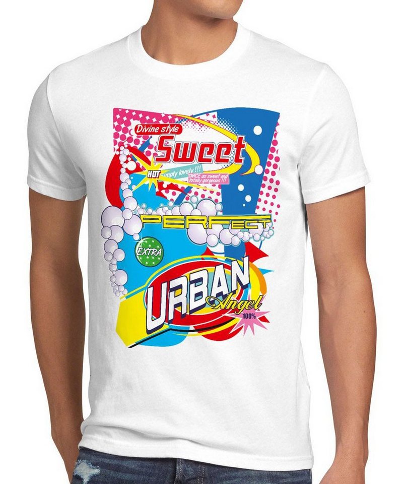 style3 Print-Shirt Herren T-Shirt Urban Art retro 80er bunt nein waschmittel grafik wäsche werbung von style3