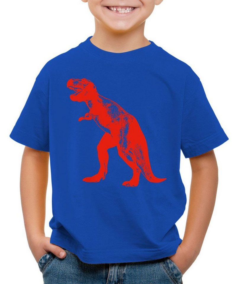 style3 Print-Shirt Kinder T-Shirt Dinosaurier Rex Sheldon Cooper Evolution big bang Dino Theory von style3