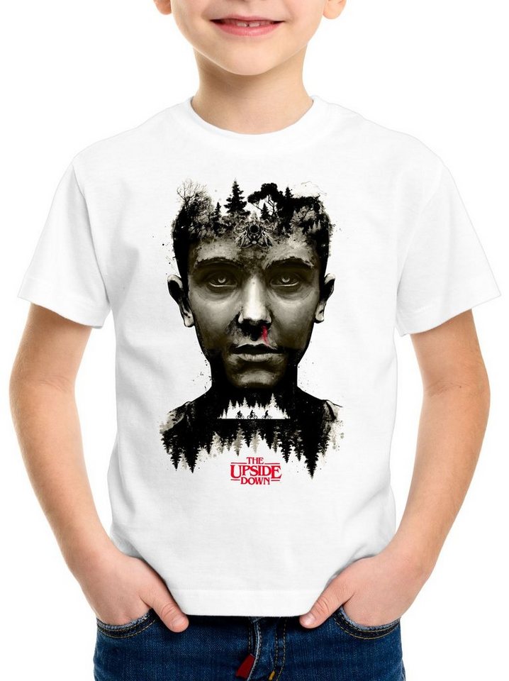 style3 Print-Shirt Kinder T-Shirt Elfie demogorgon stranger dustin von style3