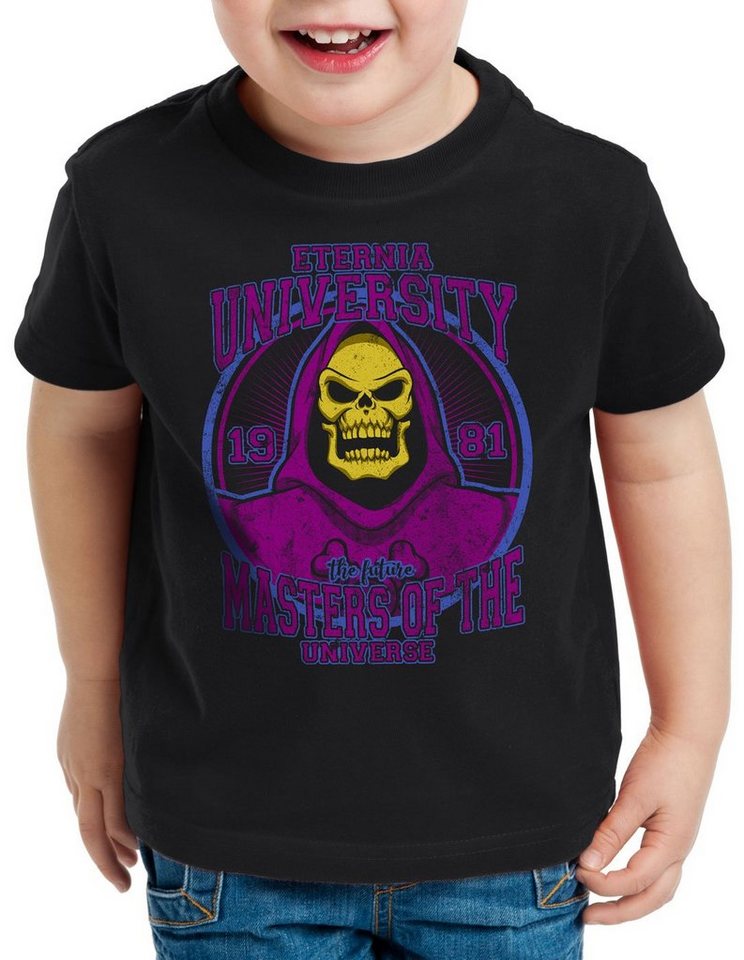 style3 T-Shirt Eternia University he masters universe man skeletor anime von style3
