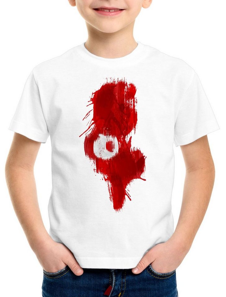 style3 Print-Shirt Kinder T-Shirt Flagge Tunesien Fußball Sport Tunisia WM EM Fahne von style3