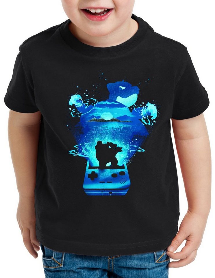 style3 Print-Shirt Kinder T-Shirt Glumanda Gamer monster spiel online boy von style3