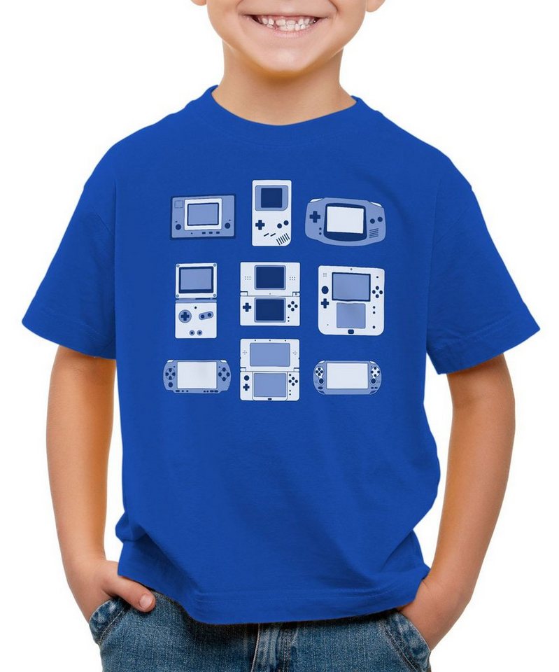 style3 Print-Shirt Kinder T-Shirt Handheld Konsole controller videospiel spielekonsole von style3