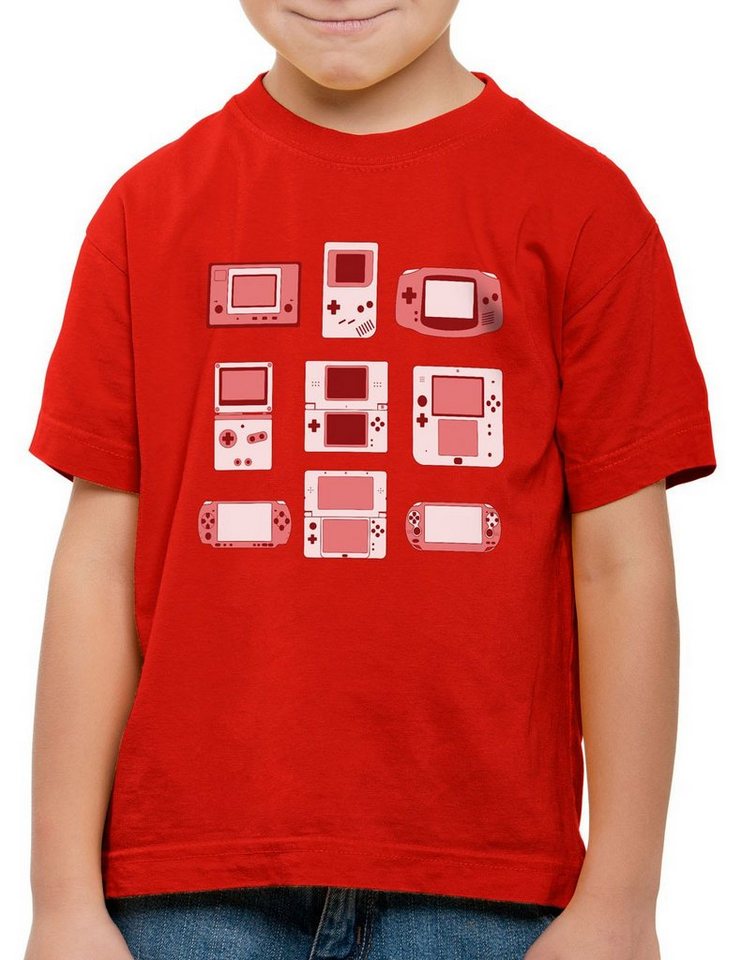 style3 Print-Shirt Kinder T-Shirt Handheld Konsole controller videospiel spielekonsole von style3