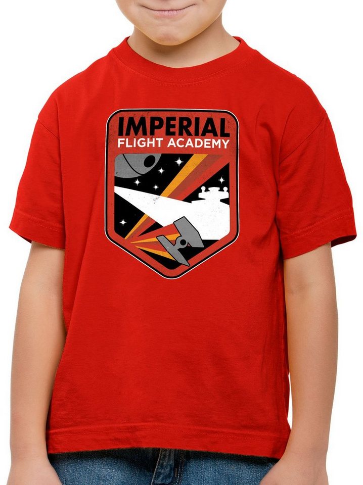 style3 Print-Shirt Kinder T-Shirt Imperial Flight sternenzerstörer tie von style3