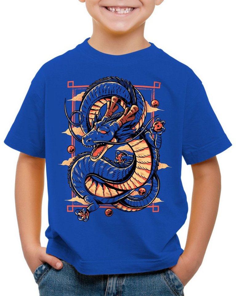 style3 Print-Shirt Kinder T-Shirt Magical Dragon dragon Z goku vegeta drachen ball von style3