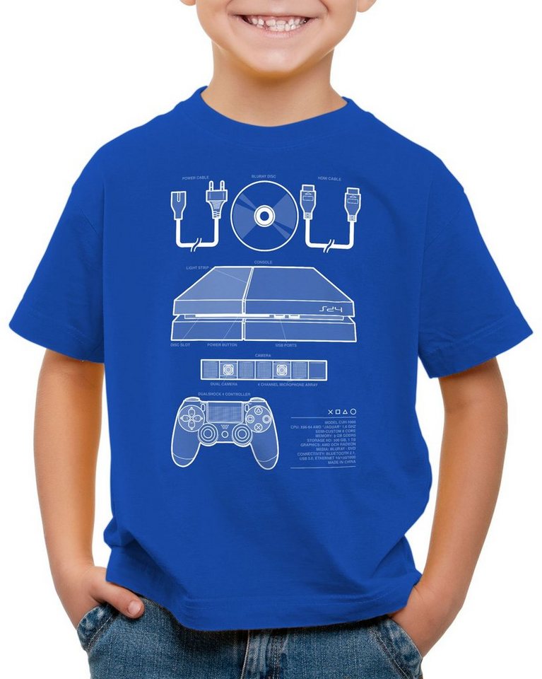 style3 Print-Shirt Kinder T-Shirt PS4 Gamer konsole pro vr von style3