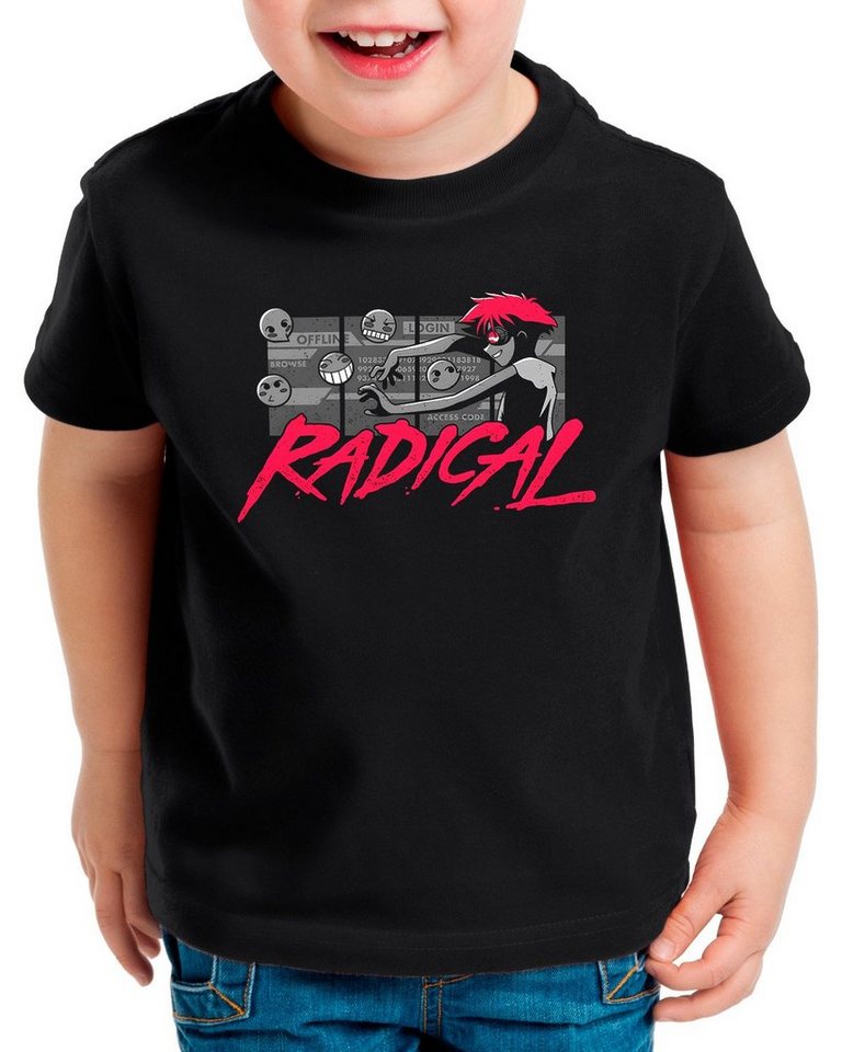 style3 Print-Shirt Kinder T-Shirt Radical Ed anime manga swordfish cowboy bebop von style3