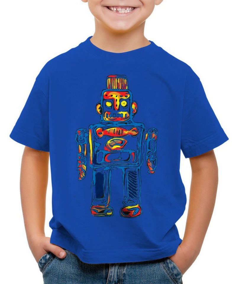 style3 Print-Shirt Kinder T-Shirt Sheldon Toy Robot big bang cooper tbbt Roboter spielzeug Leonard von style3