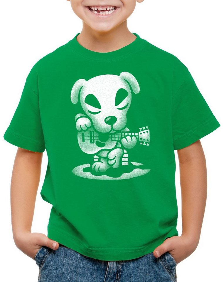 style3 Print-Shirt Kinder T-Shirt Slider Gitarre T-Shirt für switch animal videospiel horizons von style3