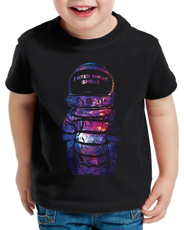 style3 Print-Shirt Kinder T-Shirt Space Boy galaxie astronaut von style3