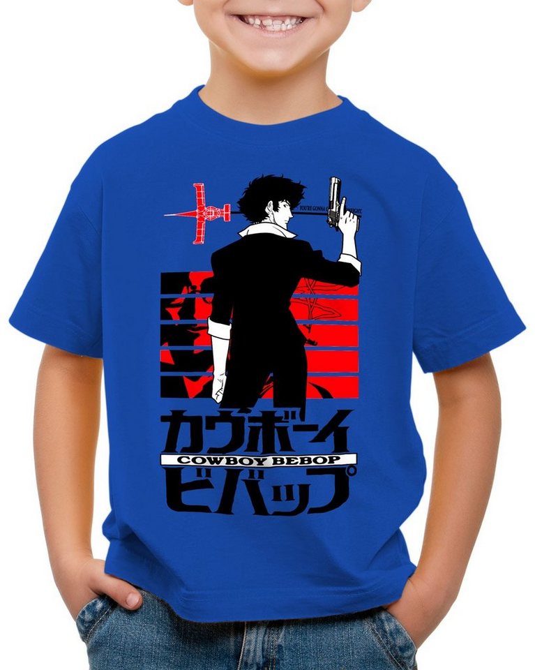 style3 Print-Shirt Kinder T-Shirt The Cowboy swordfish anime manga von style3