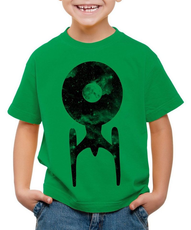 style3 Print-Shirt Kinder T-Shirt Trek Raumschiff trekkie star von style3