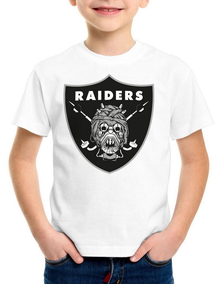 style3 Print-Shirt Kinder T-Shirt Tusken Raiders american football team tatooine von style3