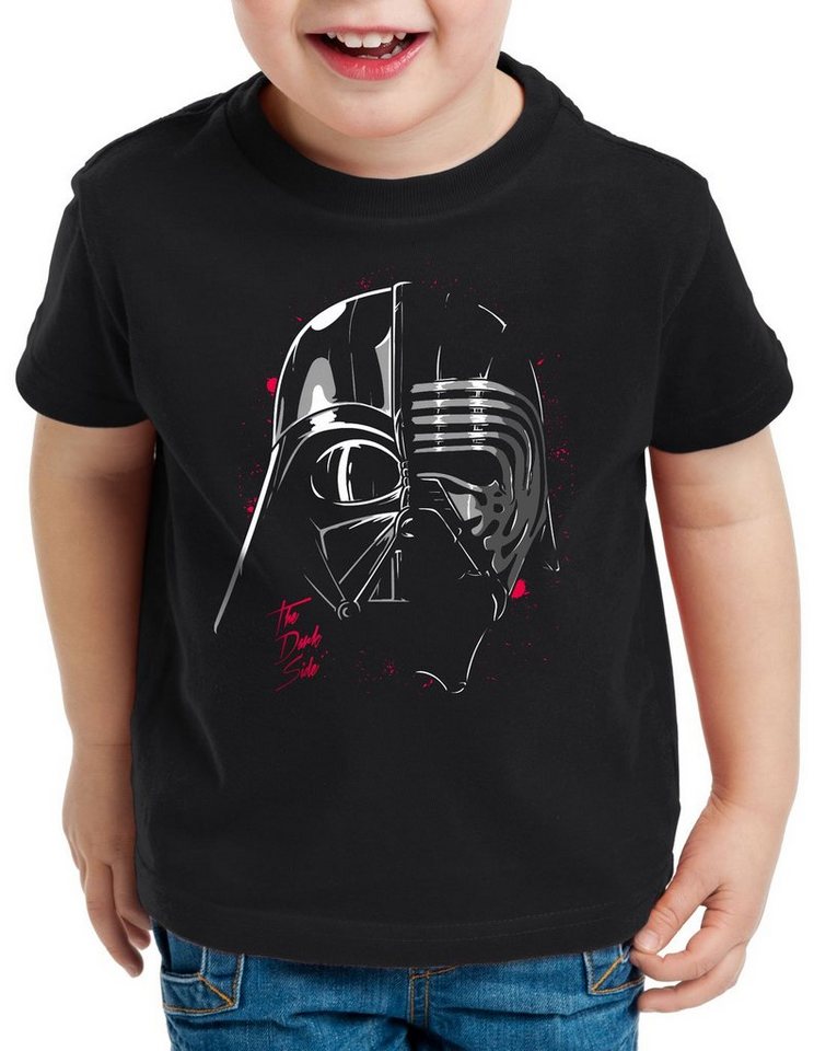 style3 Print-Shirt Kinder T-Shirt style Kylo Ren Vader todesstern imperium lord von style3