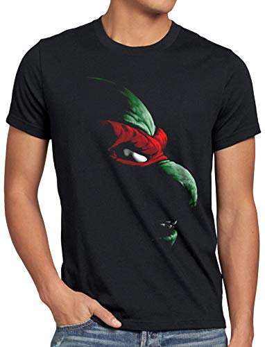 style3 Raphael Turtles Herren T-Shirt Teenage schildkröte Comic Mutant, Größe:XXL von style3