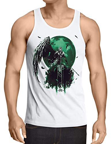 style3 Sephiroth VII Herren Tank Top Fantasy Avalanche Rollenspiel ps ios Japan, Größe:M von style3