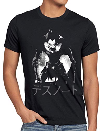 style3 Shinigami Ryuk Herren T-Shirt Death Notizbuch Anime Manga Yagami Note, Größe:5XL von style3