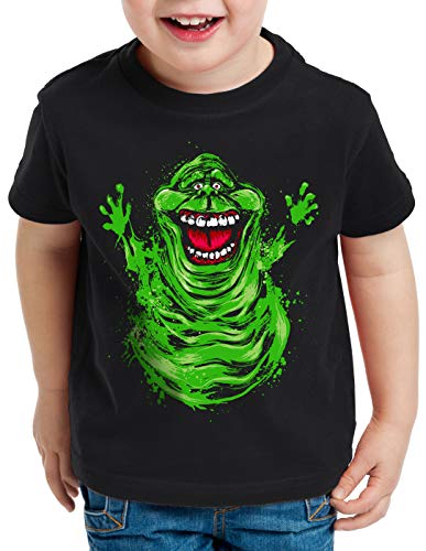 style3 Slimer T-Shirt für Kinder geisterjäger Gespenst, Größe:104 von style3