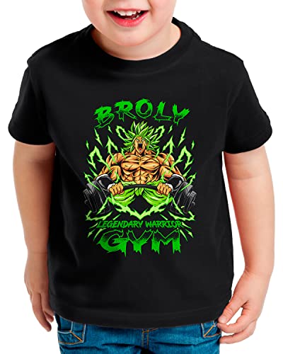 style3 Super Sayajin Attack T-Shirt für Kinder Dragon Master Roshi dbs Ball z gt, Größe:104 von style3