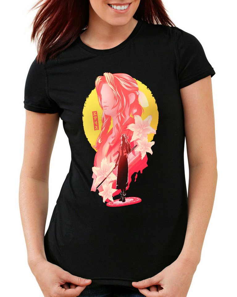style3 T-Shirt Aerith Flower Girl final fantasy 7 VII rebirth chocobo von style3