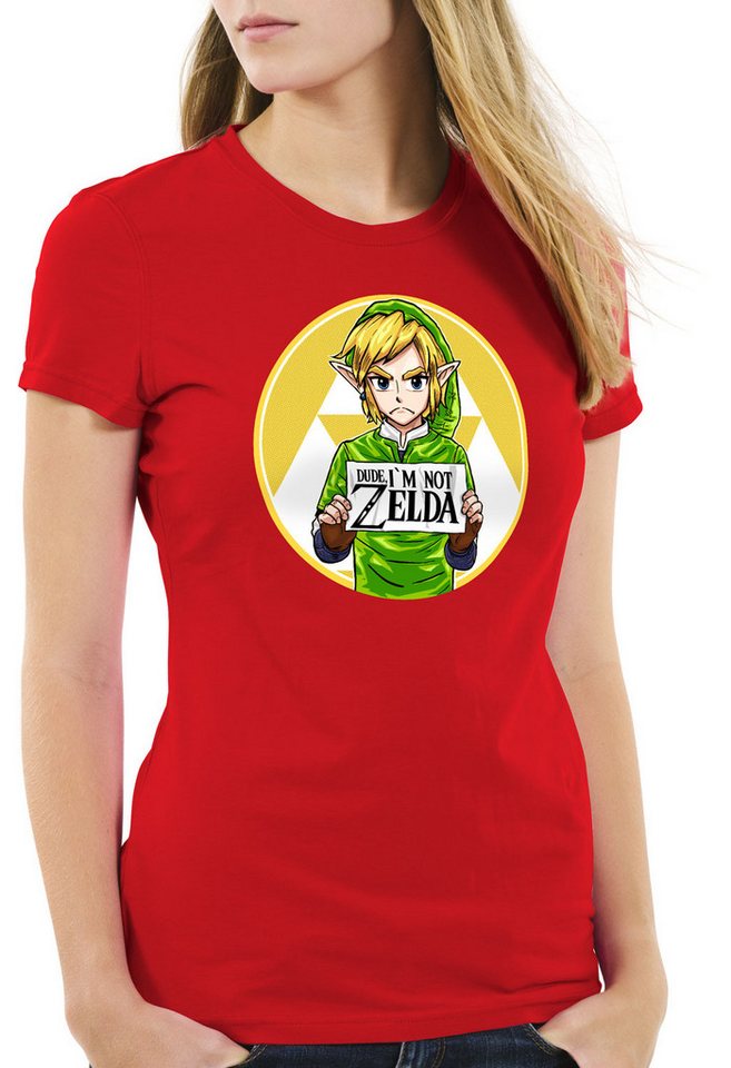 style3 T-Shirt I am not Zelda link prinzessin switch zelda link nintendo von style3