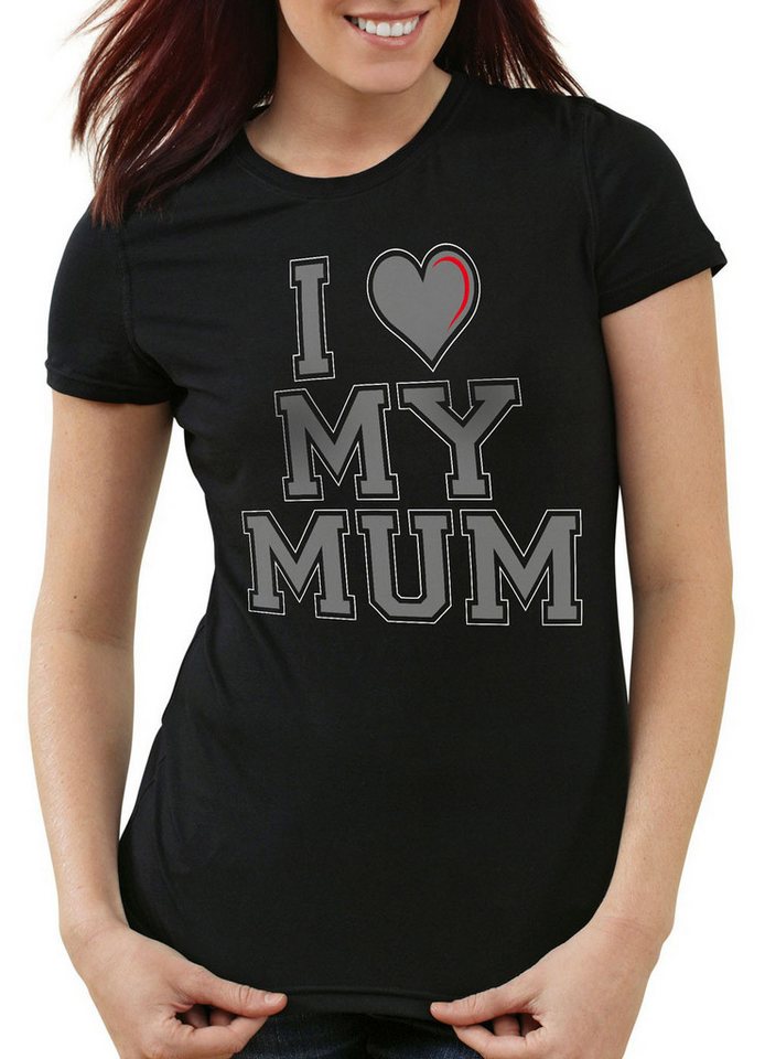 style3 T-Shirt I love my Mum mama oma mutter muttertag geburtstag liebe new york von style3