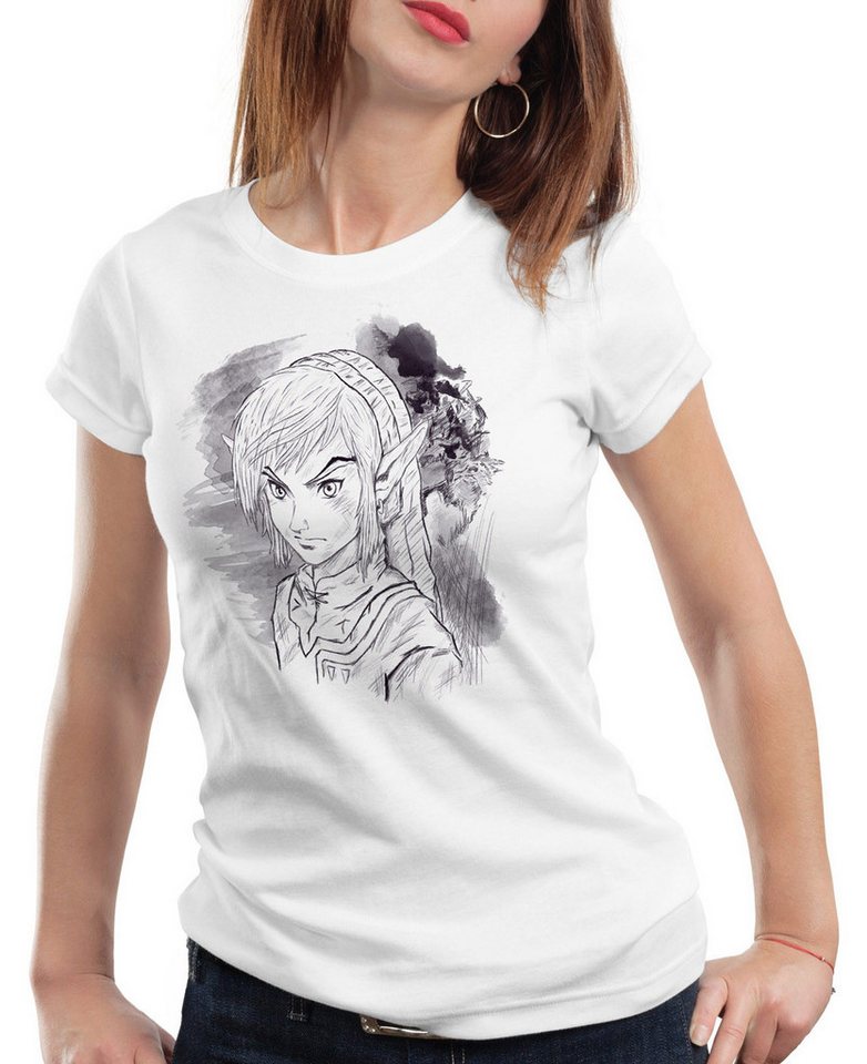style3 T-Shirt Link Legend switch zelda game gamer wild boy hyrule amiibo spiel von style3