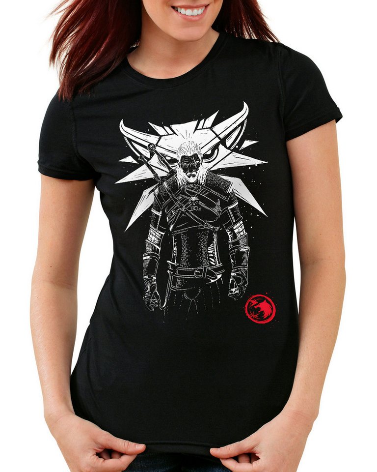 style3 T-Shirt Monster Hunt T-Shirtgeralt riva der hexer the witcher von style3