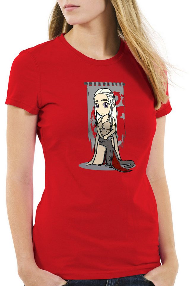 style3 T-Shirt Mutter der Drachen chibi daenerys targaryen game of thrones von style3