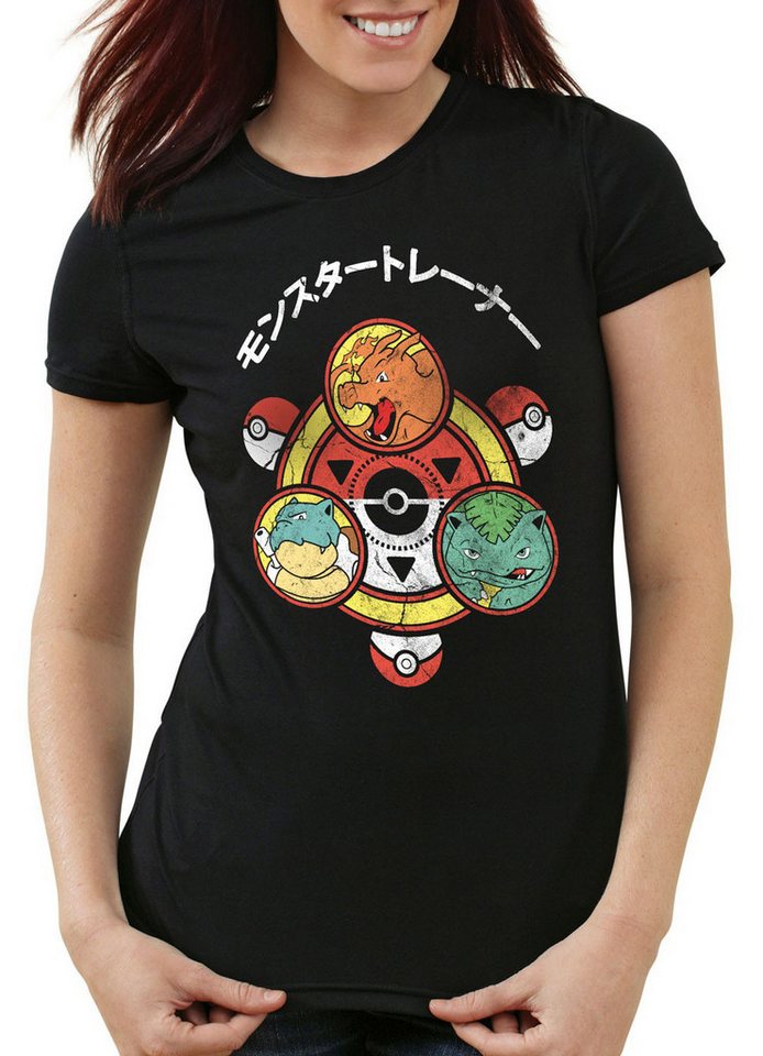 style3 T-Shirt Poke Monstertrainer Team Rot Blau Gelb Instinct Valor Pokemon go von style3