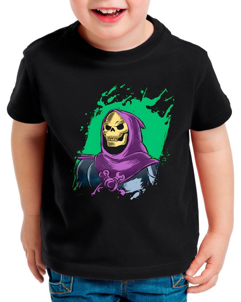 style3 T-Shirt Purple Grayskull he-man skeletor masters of universe von style3