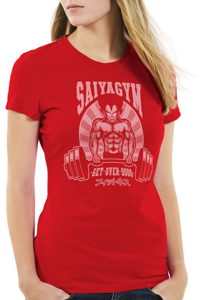 style3 T-Shirt Saiya Gym 9000 super dragonball z gt songoku dbz daima von style3