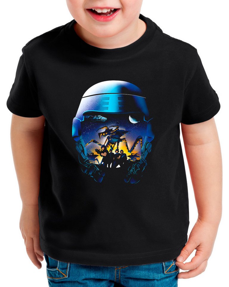 style3 T-Shirt Starship Troopers bug planet föderation Arachnoiden Ruffnecks von style3