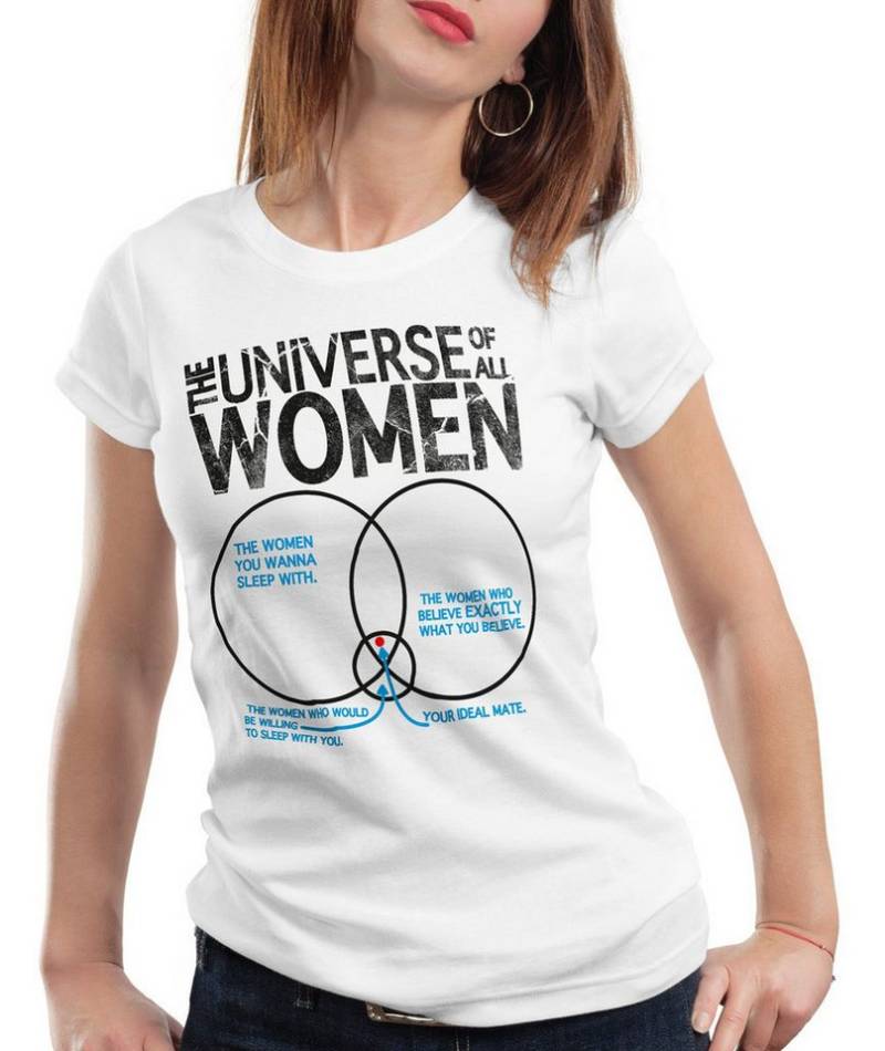 style3 T-Shirt The Universe of Women the big bang theory sheldon cooper date von style3