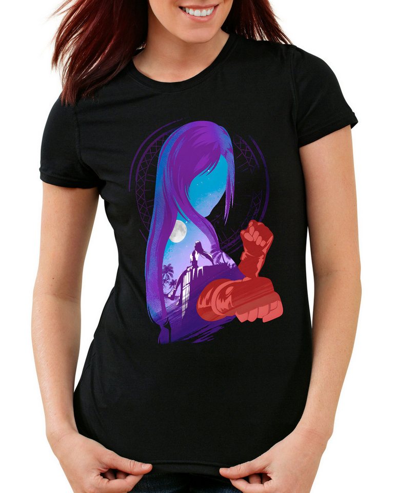 style3 T-Shirt Tifa Girl final fantasy 7 VII rebirth chocobo remake von style3