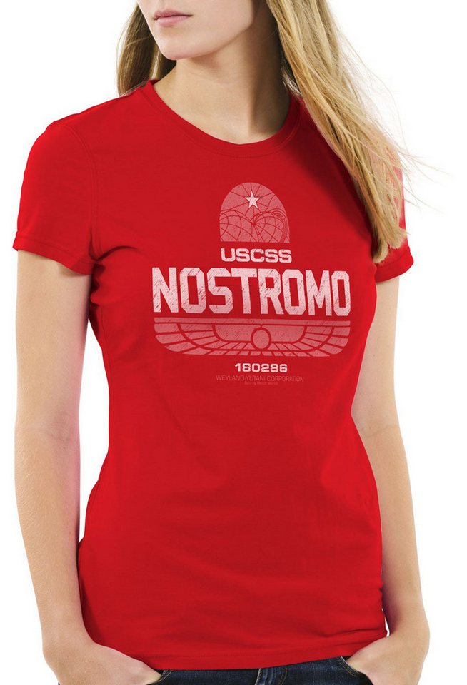 style3 T-Shirt USCSS Nostromo 80286 alien xenomorph predator kino film vs box von style3