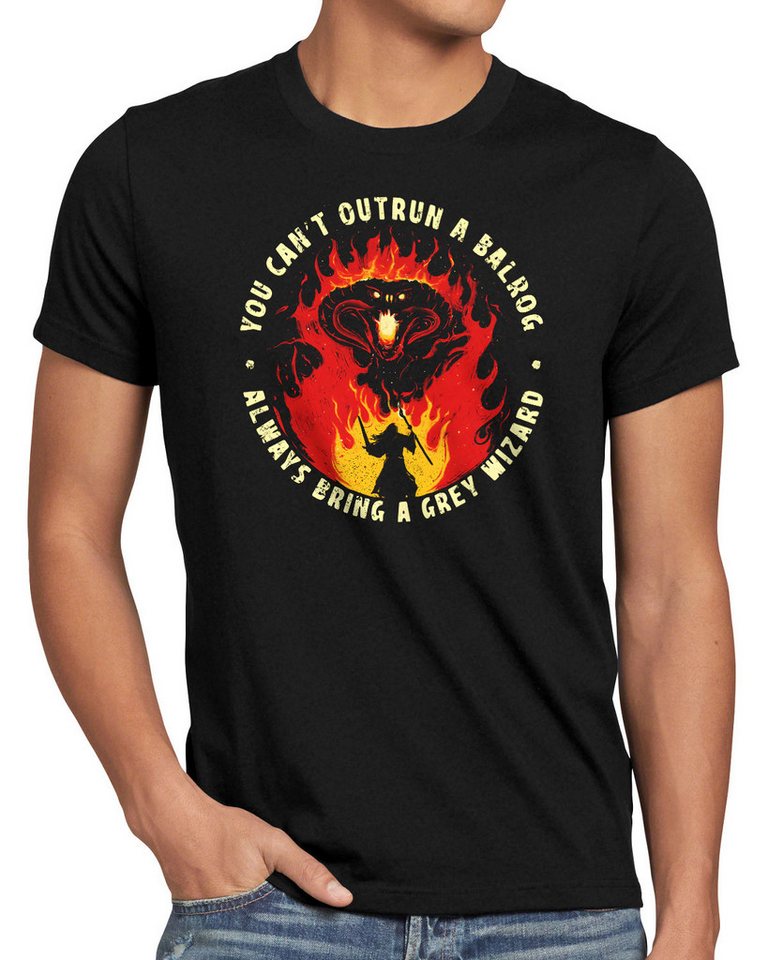 style3 T-Shirt herr hobbit der mittel-erde ringe lord gollum of the rings von style3