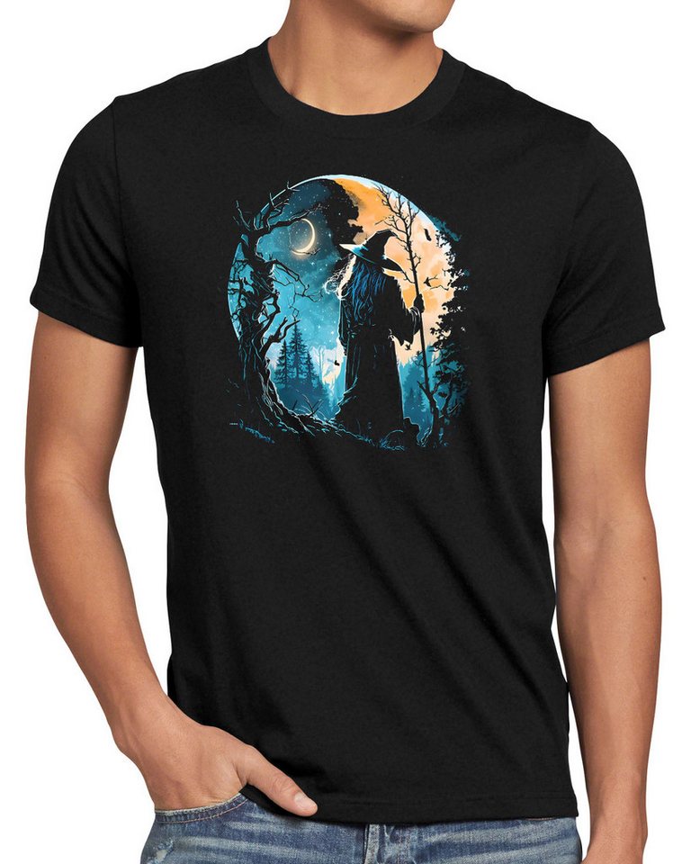 style3 T-Shirt herr hobbit der mittel-erde ringe lord gollum of the rings von style3