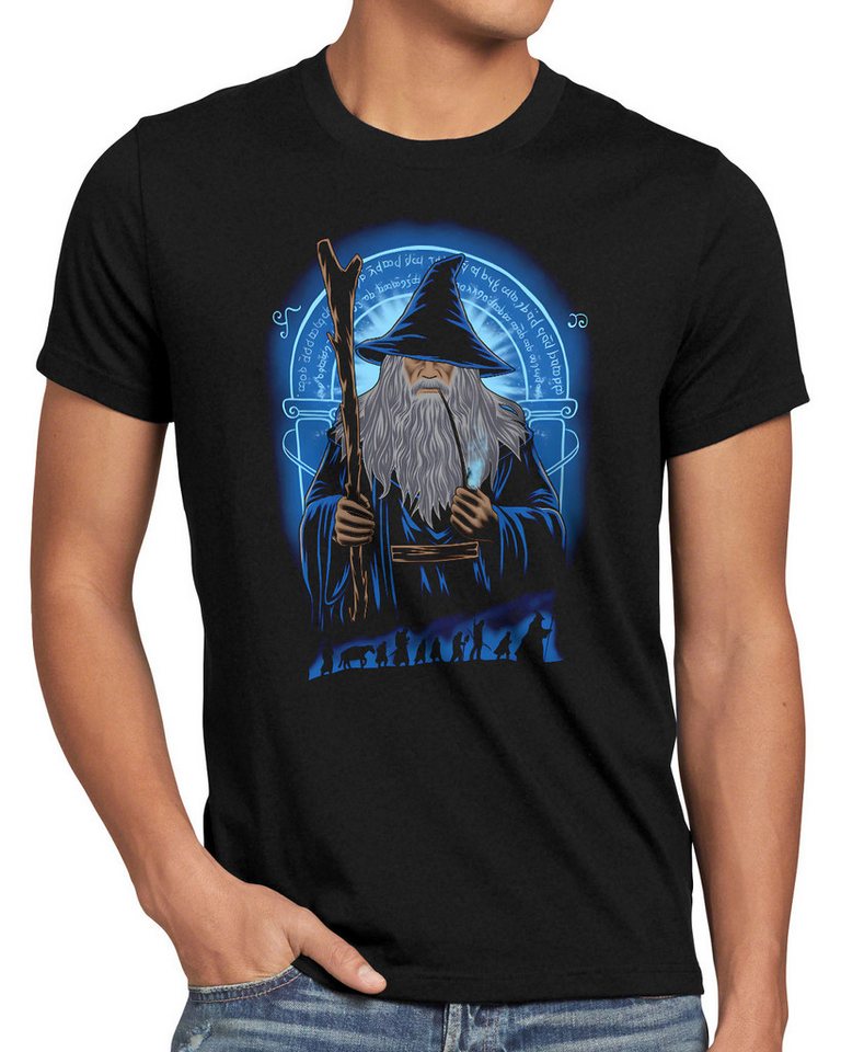 style3 T-Shirt herr hobbit der mittel-erde ringe lord gollum of the rings von style3