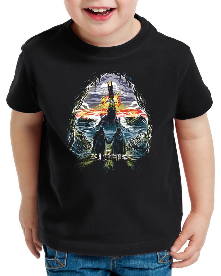 style3 T-Shirt herr hobbit der mittel-erde ringe lord gollum of the rings von style3