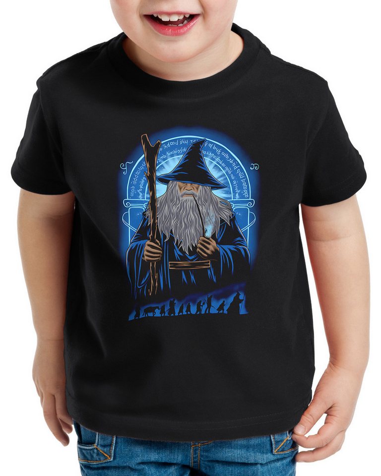 style3 T-Shirt herr hobbit der mittel-erde ringe lord gollum of the rings von style3