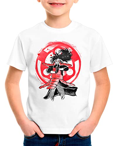 style3 Tanjiro Sumi-e T-Shirt für Kinder Demon Anime Japan Manga, Größe:128 von style3