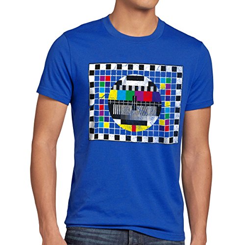 style3 Testbild Herren T-Shirt Sheldon, T-Shirt Hauptfarbe:Blau;Größe:L von style3