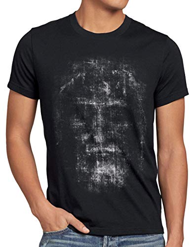 style3 Turiner Grabtuch T-Shirt Herren Sohn gottes, Größe:XXL von style3