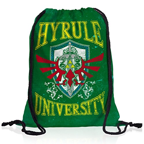 style3 University of Hyrule Rucksack Tasche Turnbeutel Sport Jute Beutel, Rucksack Farbe:Motiv 1 von style3