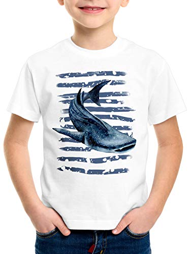 style3 Walhai T-Shirt für Kinder tauchen Safari Ozean Meer, Größe:164 von style3