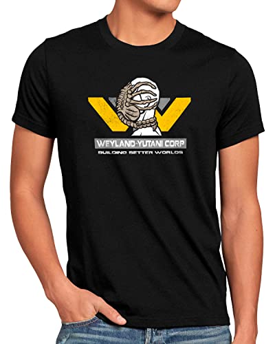 style3 Weyland-Yutani Corp Herren T-Shirt Xenomorph Alien Ripley Movie, Größe:XXL von style3